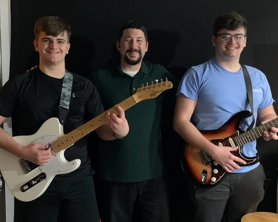 Slidell Guitar School - happy students